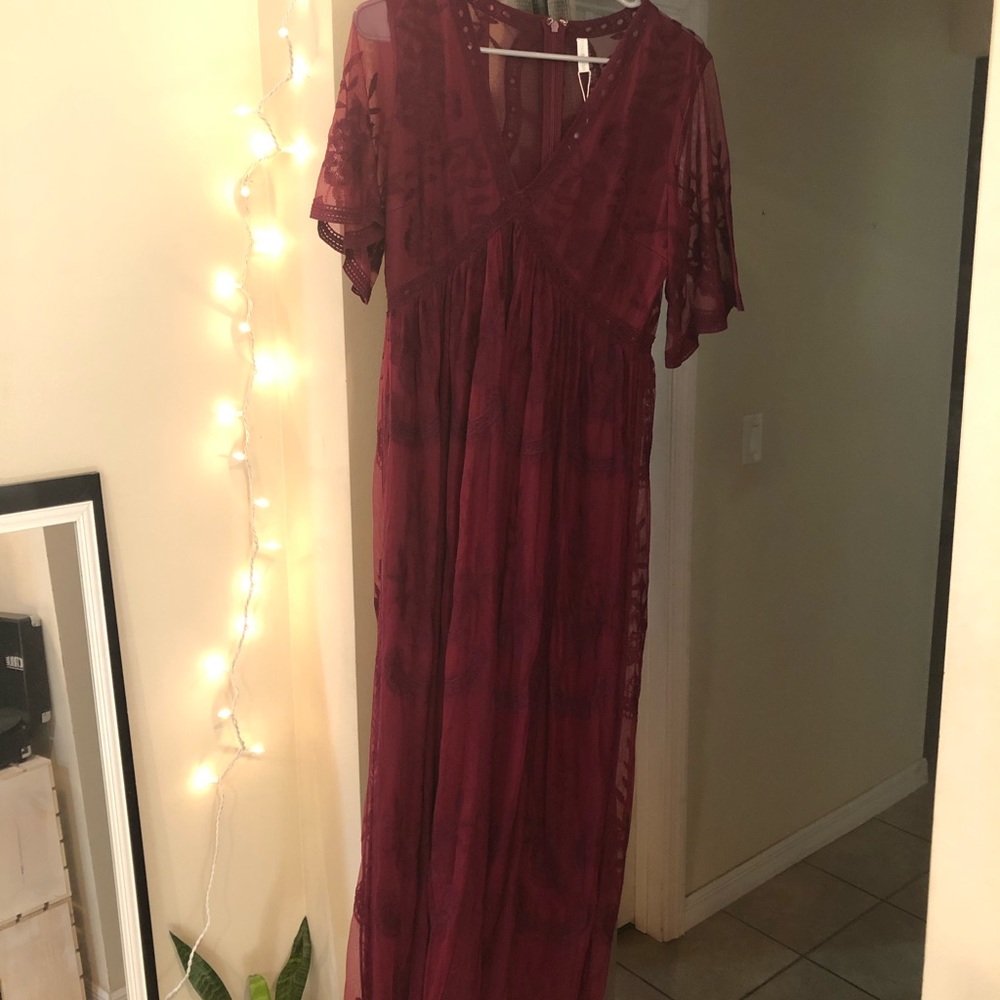 Pink Blush Bridesmaids Dress